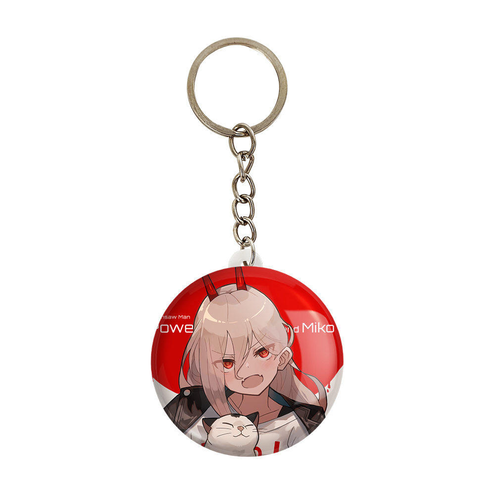 جاکلیدی خندالو مدل پاور انیمه مرد اره ای Chainsaw Man کد 23181