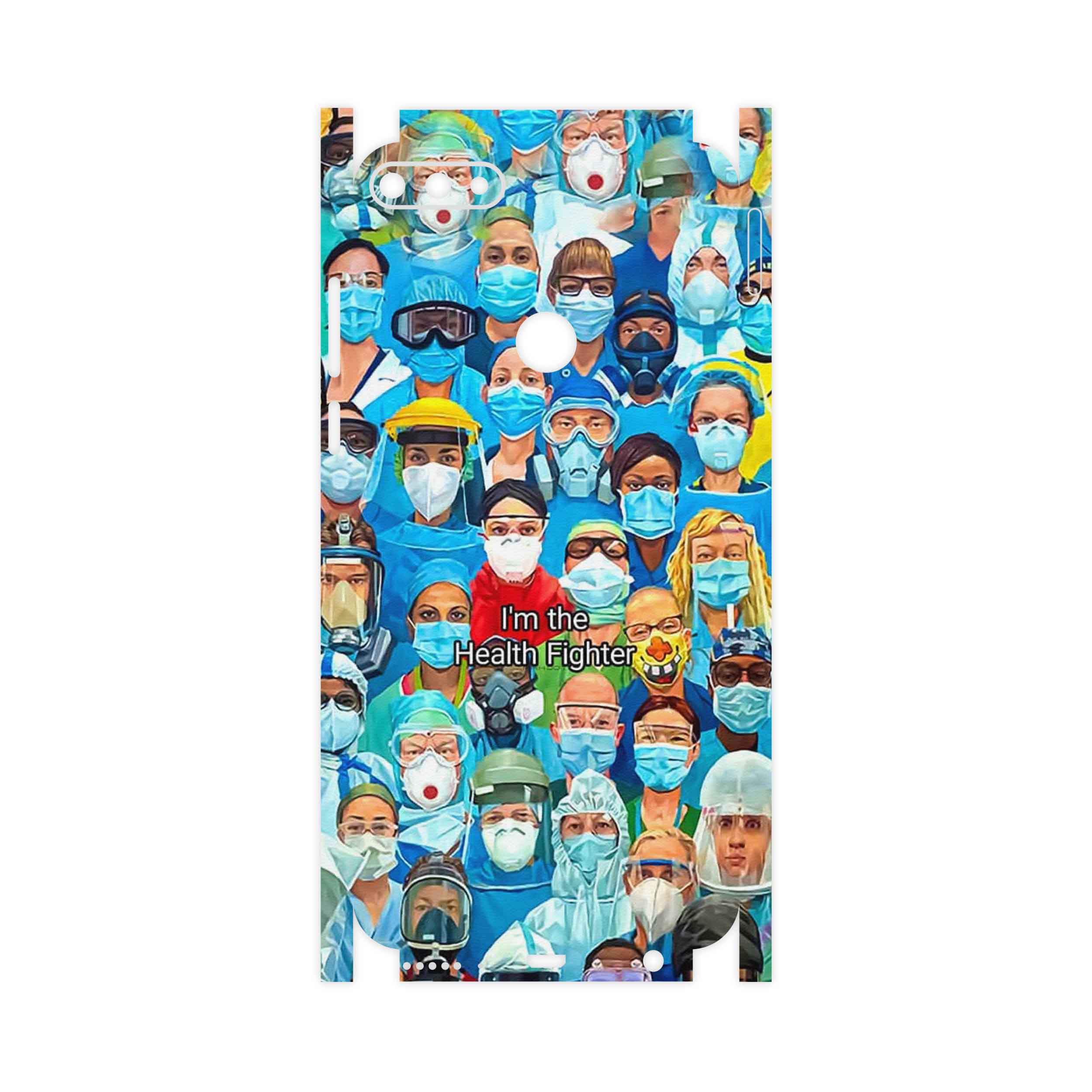 برچسب پوششی ماهوت مدل Nurse-FullSkin مناسب برای گوشی موبایل هوآوی Y7 Prime 2018