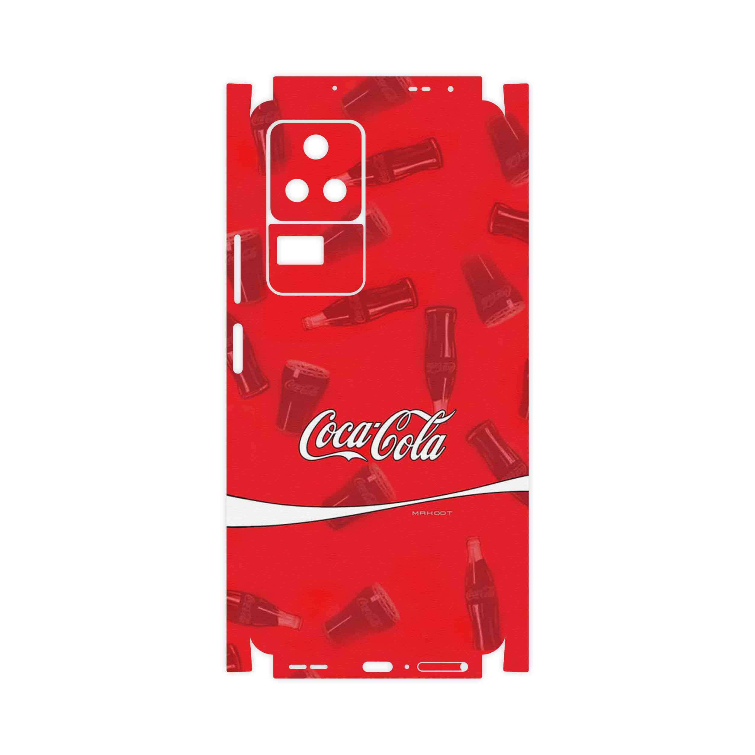 برچسب پوششی ماهوت مدل Coca_Cola_Logo-FullSkin مناسب برای گوشی موبایل شیائومی Poco F4 5G
