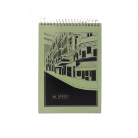 دفتر یادداشت پاپکو 80 برگ مدل My Street