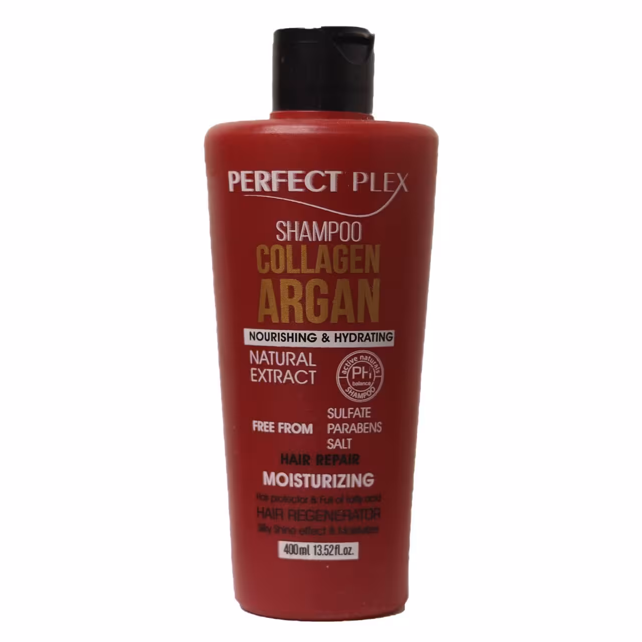 شامپو مو پرفکت پلکس مدل کلاژن و آرگان حجم 400 میلی لیتر