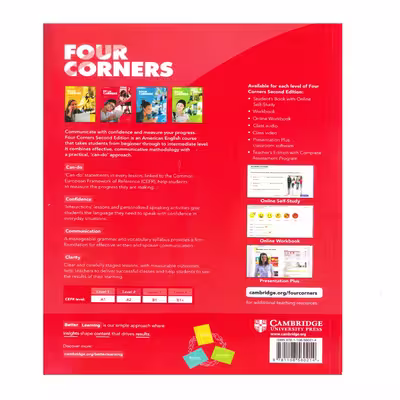 کتاب Four Corner 2 Second Edition اثر Jack C Richards And David Bohlke انتشارات الوندپویان دو جلدی
