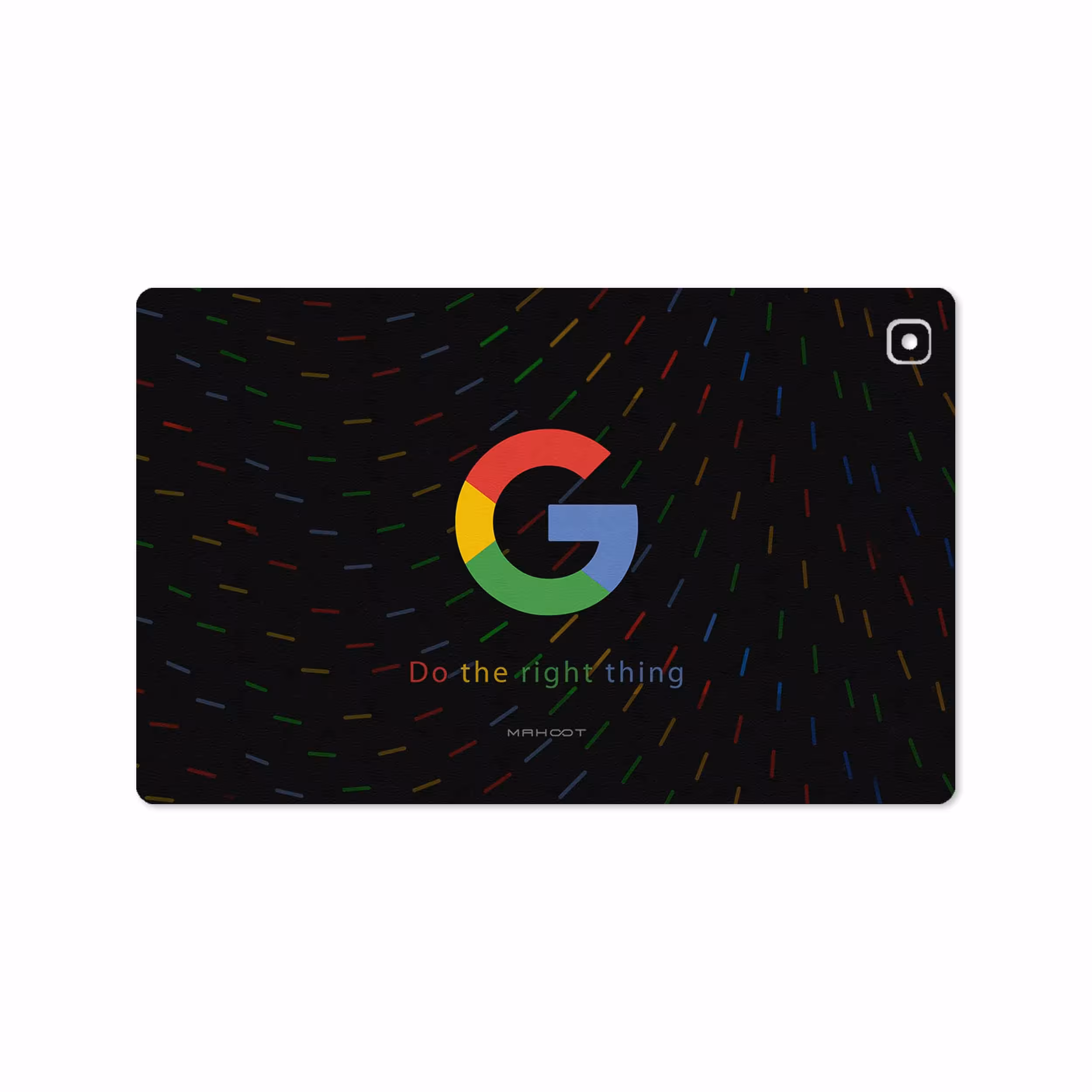برچسب پوششی ماهوت مدل Google-Logo مناسب برای تبلت سامسونگ Galaxy Tab A7 10.4 LTE 2020 T505