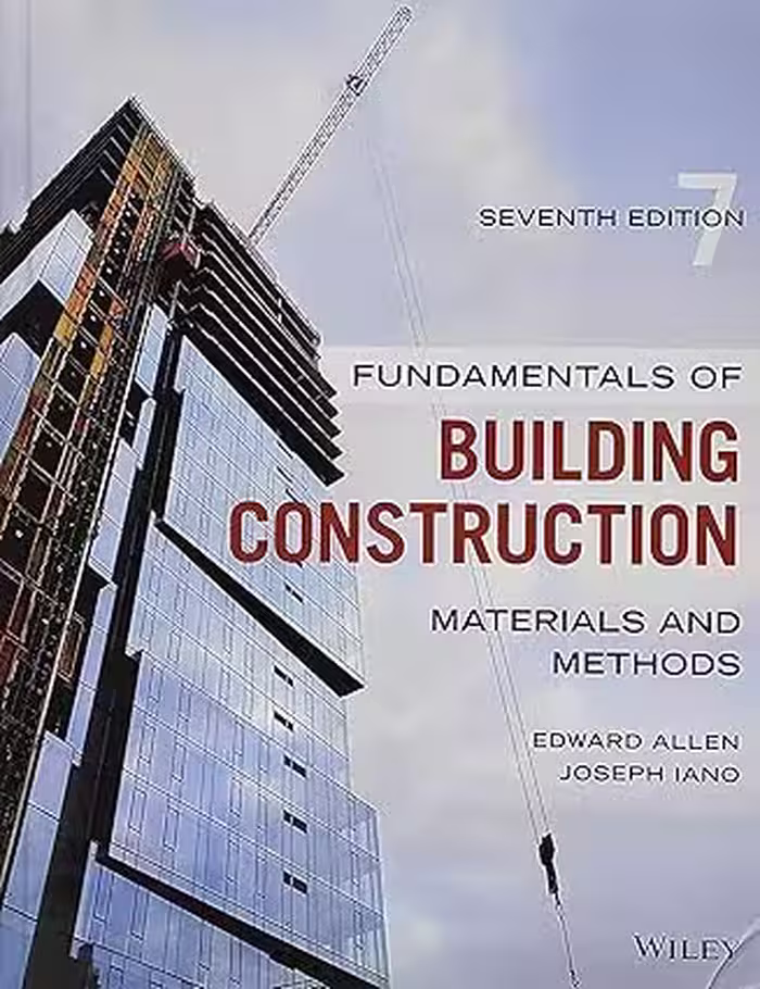 خرید و دانلود نسخه کامل کتاب Fundamentals of Building Construction: Materials and Methods (7th Edition) - Pdf