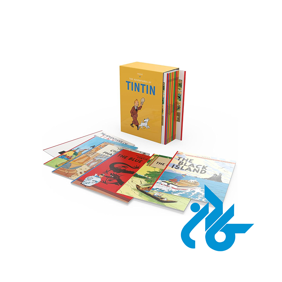 پک 23 جلدی کتاب The Adventures of Tintin به زبان انگلیسی - خرید کتاب زبان انتشارات کادن