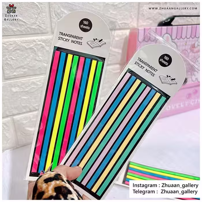استیکی نت Transparent Strips هایلایتری