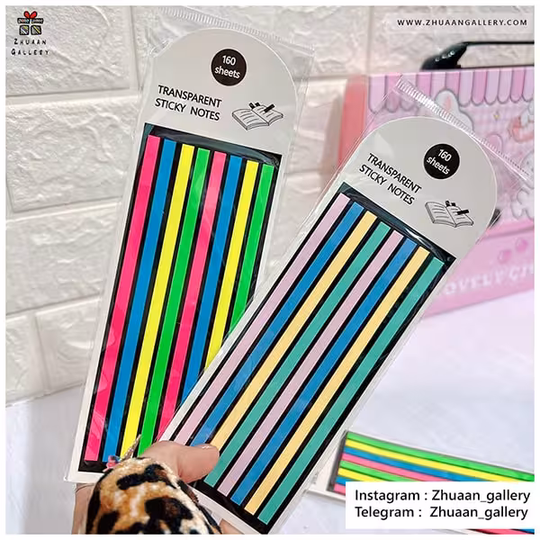 استیکی نت Transparent Strips هایلایتری