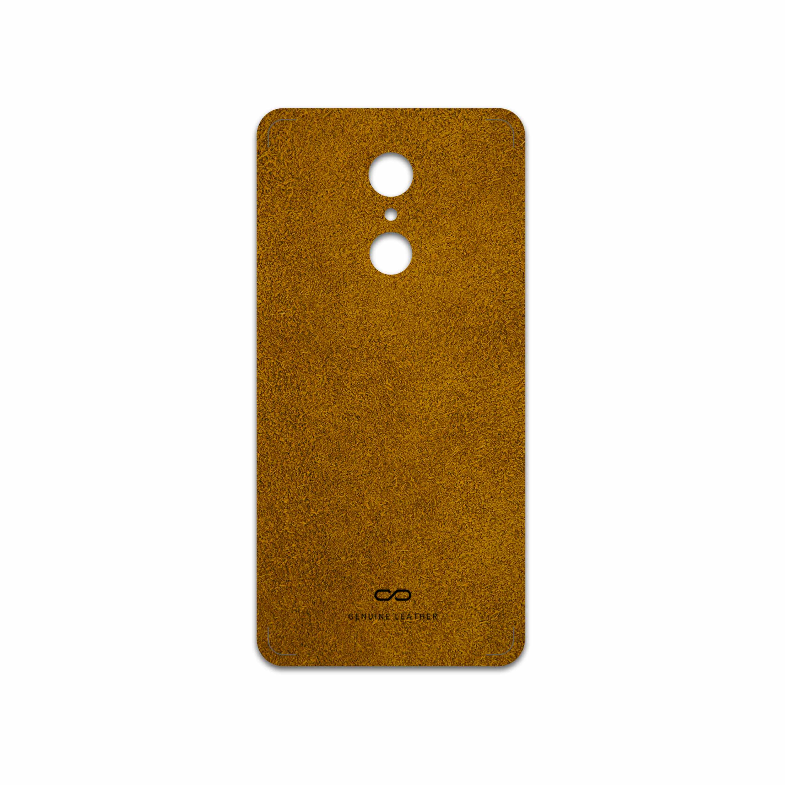 برچسب پوششی ماهوت مدل Brown-Chamois-Leather مناسب برای گوشی موبایل شیائومی REDMI 5