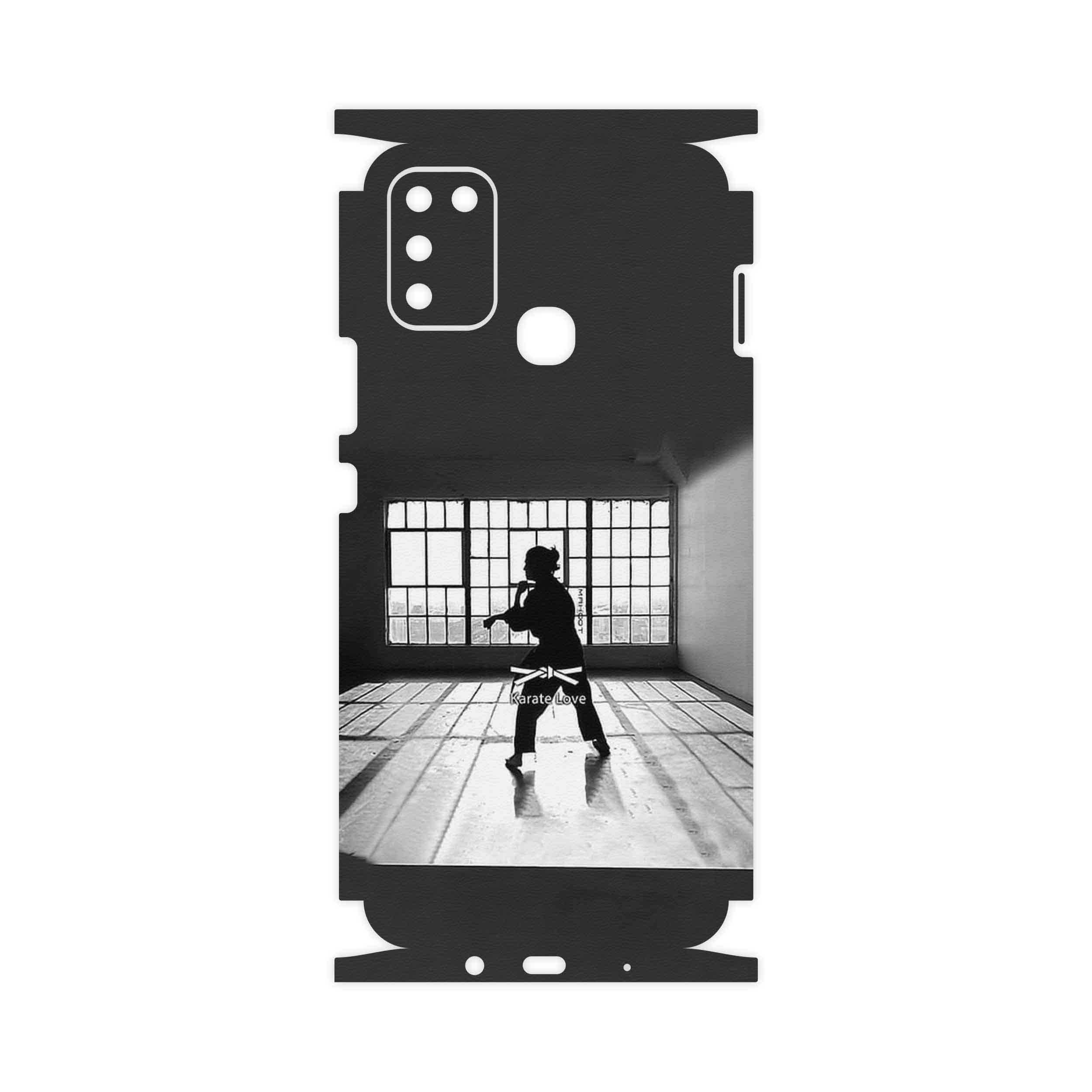 برچسب پوششی ماهوت مدل Karate-FullSkin مناسب برای گوشی موبایل اینفینیکس Hot 11 Play