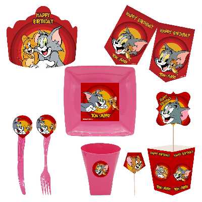  مجموعه 72 عددی تم تولد طرح تام و جری