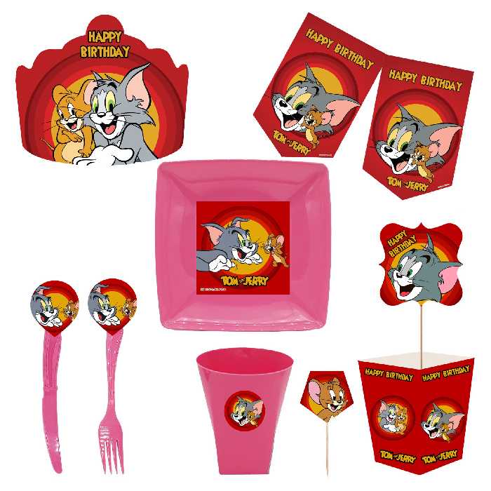  مجموعه 72 عددی تم تولد طرح تام و جری