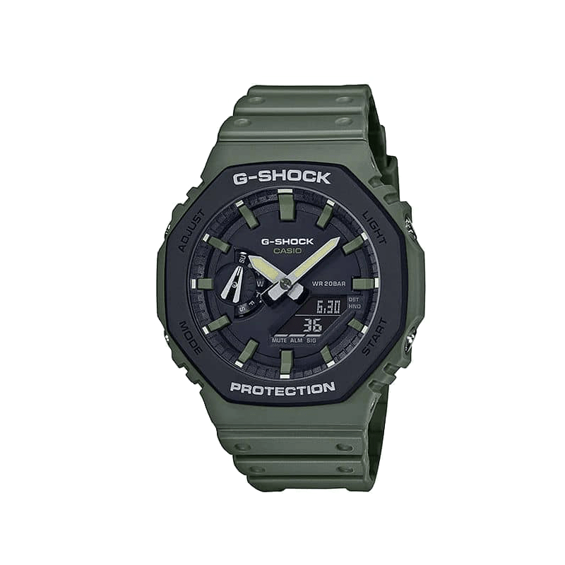 ساعت مچی مردانه کاسیو جیشاک مدل GA-2110SU-3A