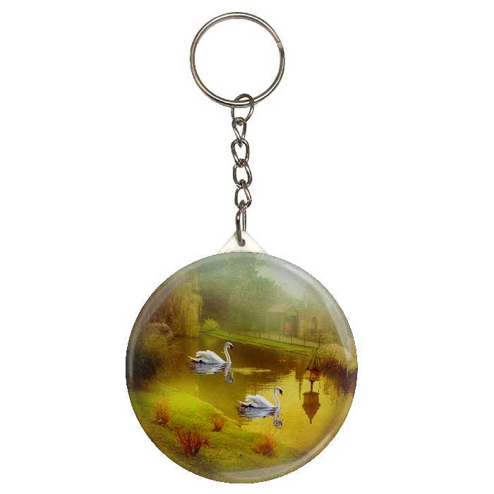 جاکلیدی طرح نقاشی برکه و قو مدل S10258