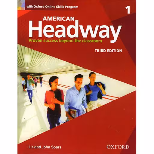 American Headway 1 3rd کتاب امریکن هدوی 1