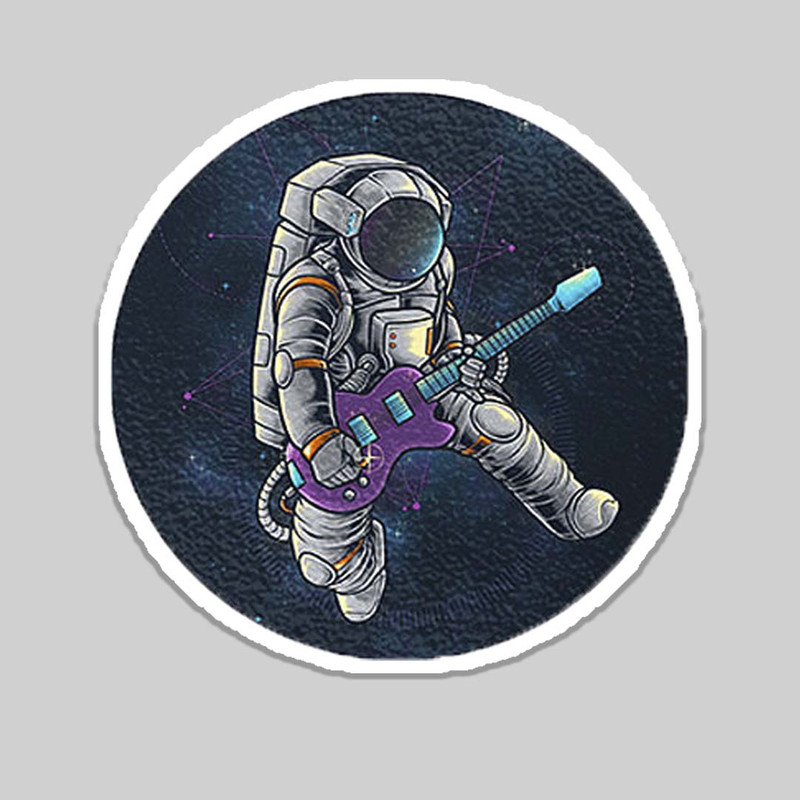 استیکر لپ تاپ طرح گیتار کد 1738