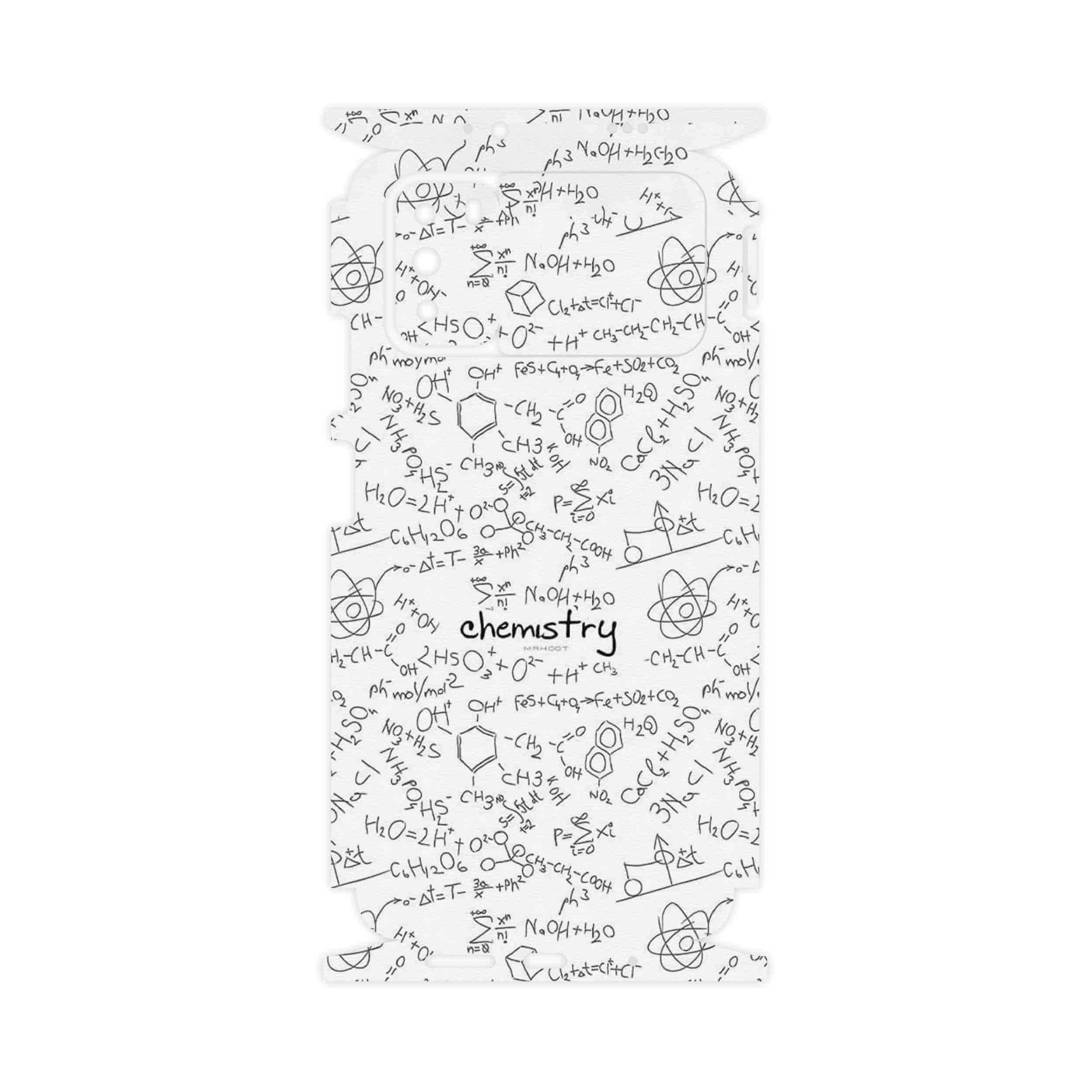 برچسب پوششی ماهوت مدل Chemistry Science-FullSkin مناسب برای گوشی موبایل شیائومی Poco M3