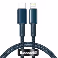 کابل تبدیل USB-C به لایتنینگ باسئوس مدل D_03 20W طول 1 متر