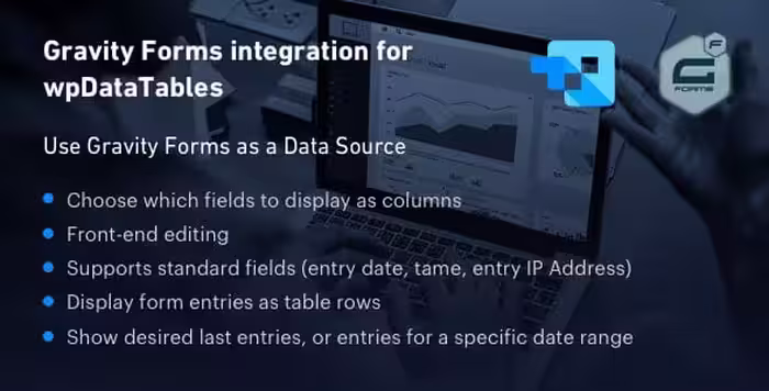 دانلود افزونه Gravity Forms integration for wpDataTables