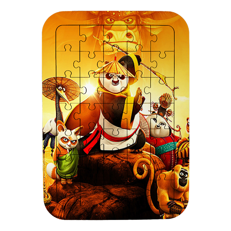 پازل 35 تکه مدل پاندا مونگ فو کار کد 11