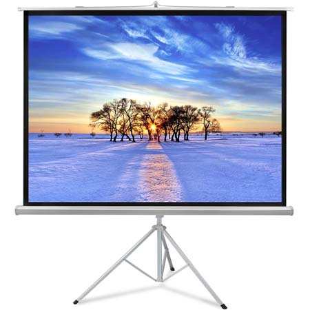 پرده نمایش سه پایه دار اسکوپ2.5*2.5
