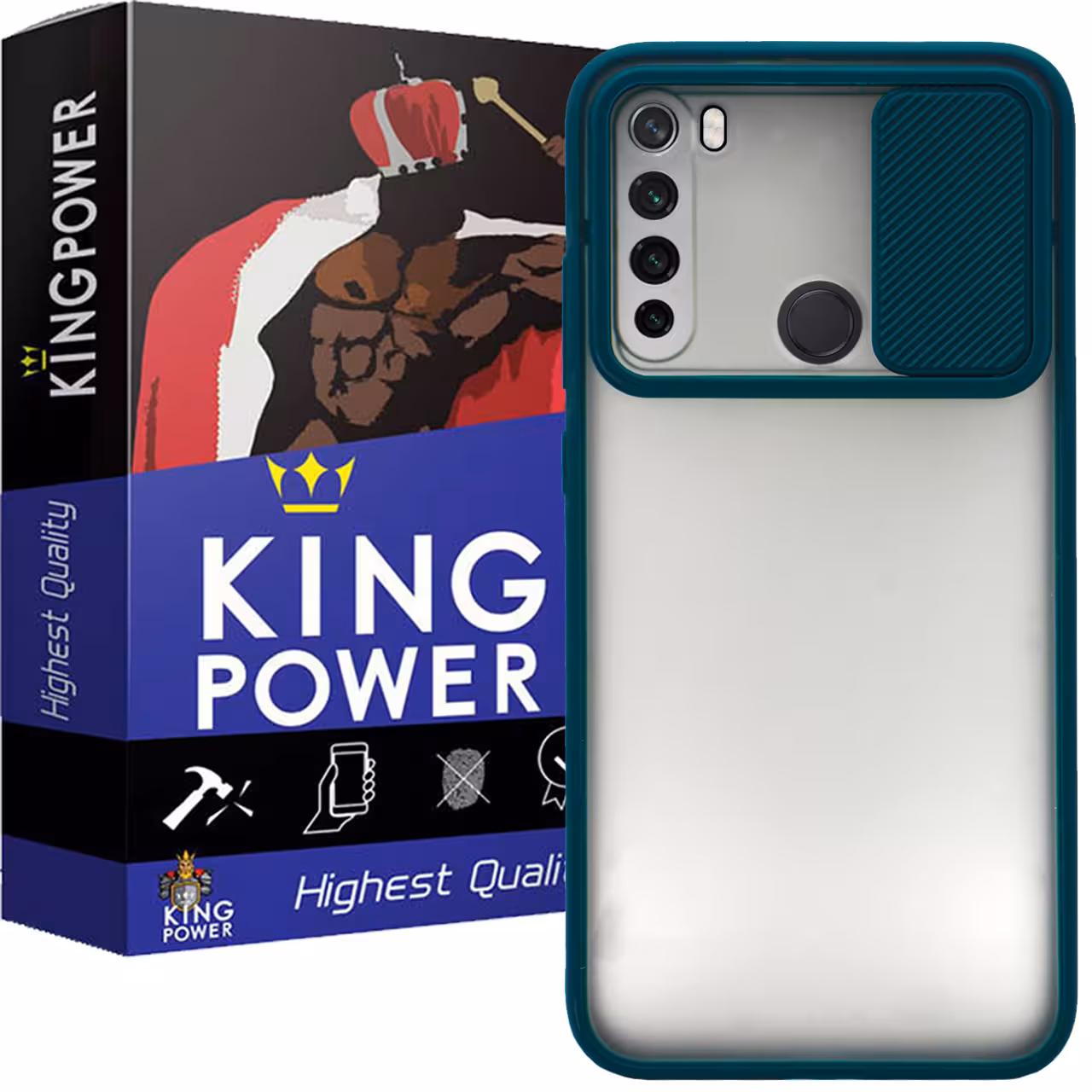 کاور کینگ پاور مدل PMK21 مناسب برای گوشی موبایل شیائومی Redmi Note 8 