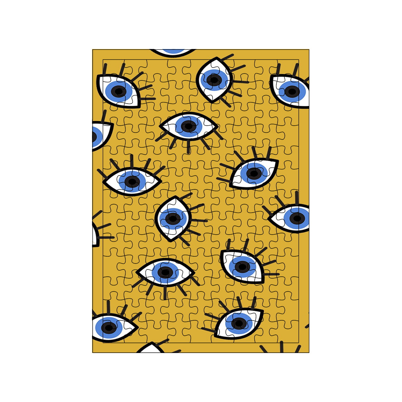 پازل 117 تکه مدل چشم کد 555