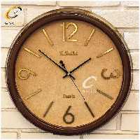 ساعت دیواری اورجینال ولدر PVC قهوه ای| کد رفرنس 560