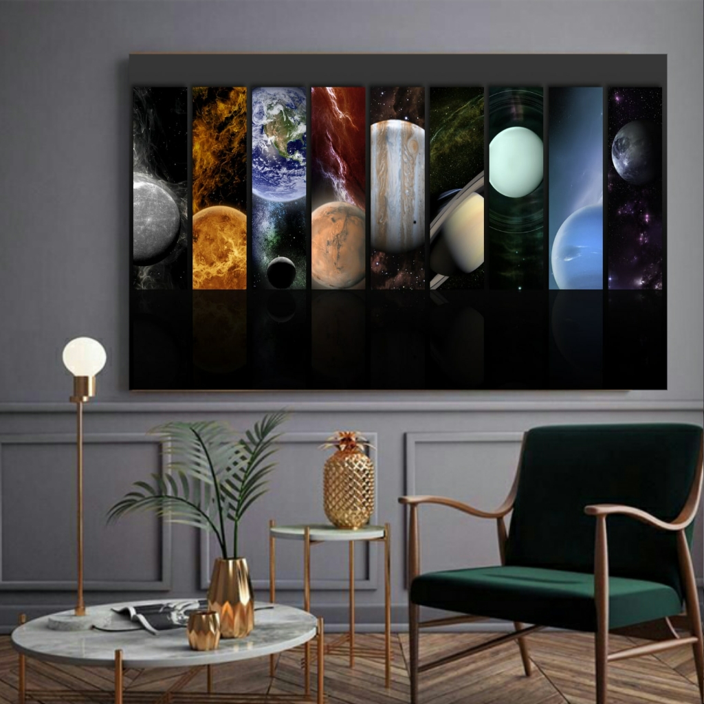  تابلو بوم طرح سیاره مدل SDB931