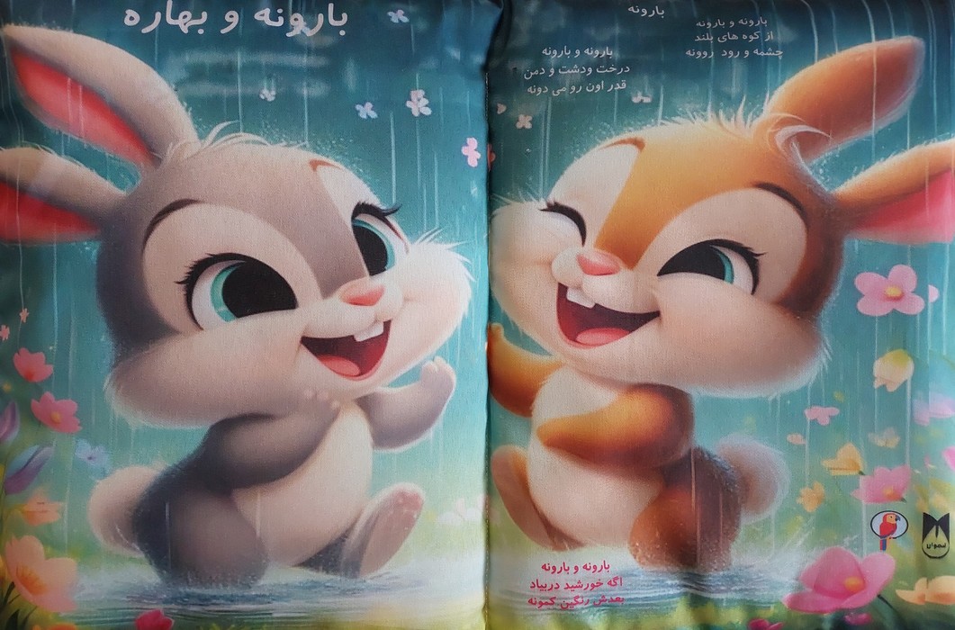 بارونه و بهاره (کتاب بالشتی) - ناشربوک | خرید آنلاین کتاب