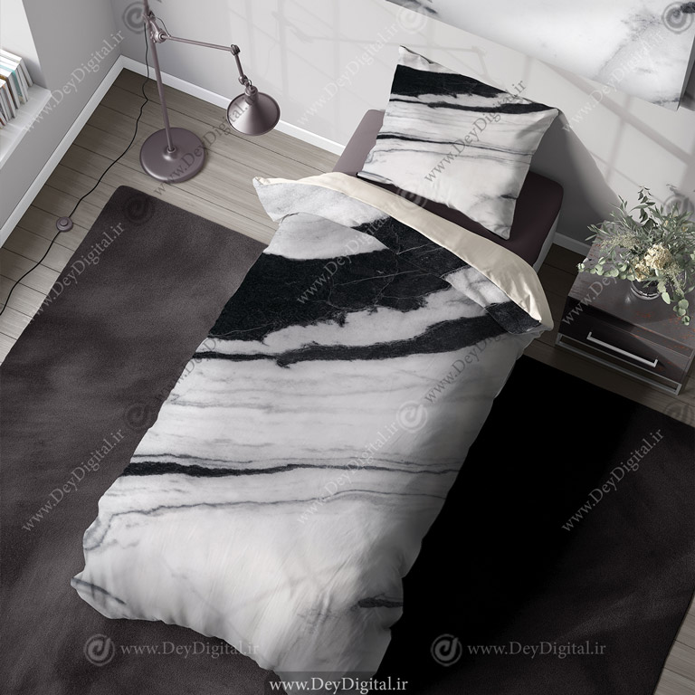 روتختی تکنفره پسرانه طرح ماربل PK-6789