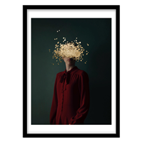 قیمت و خرید تابلو دکوراتیو مدل پرتره مدرن و انتزاعی کد 2086