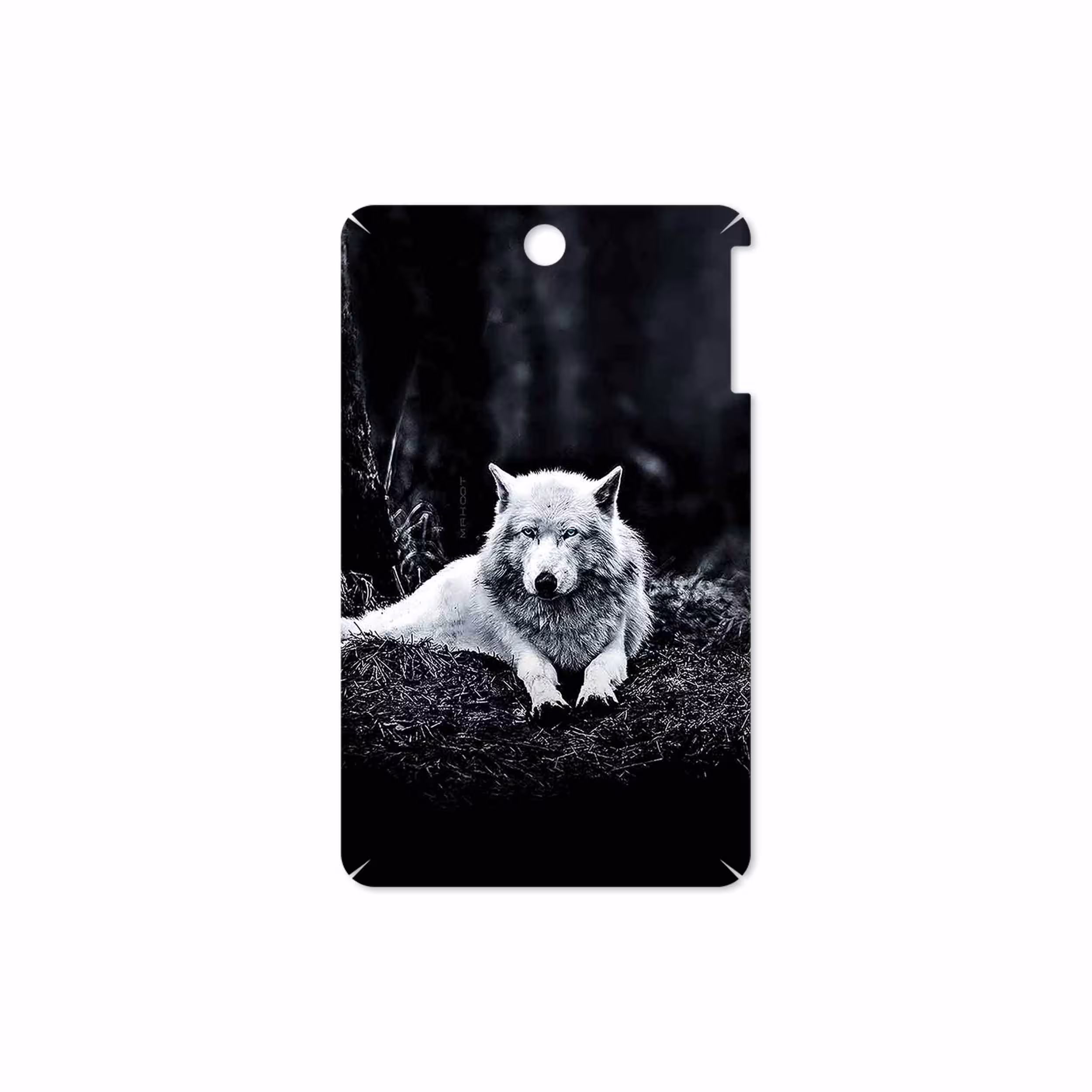 برچسب پوششی ماهوت مدل Dire Wolf مناسب برای تبلت لنوو A7-50 A3500 2014