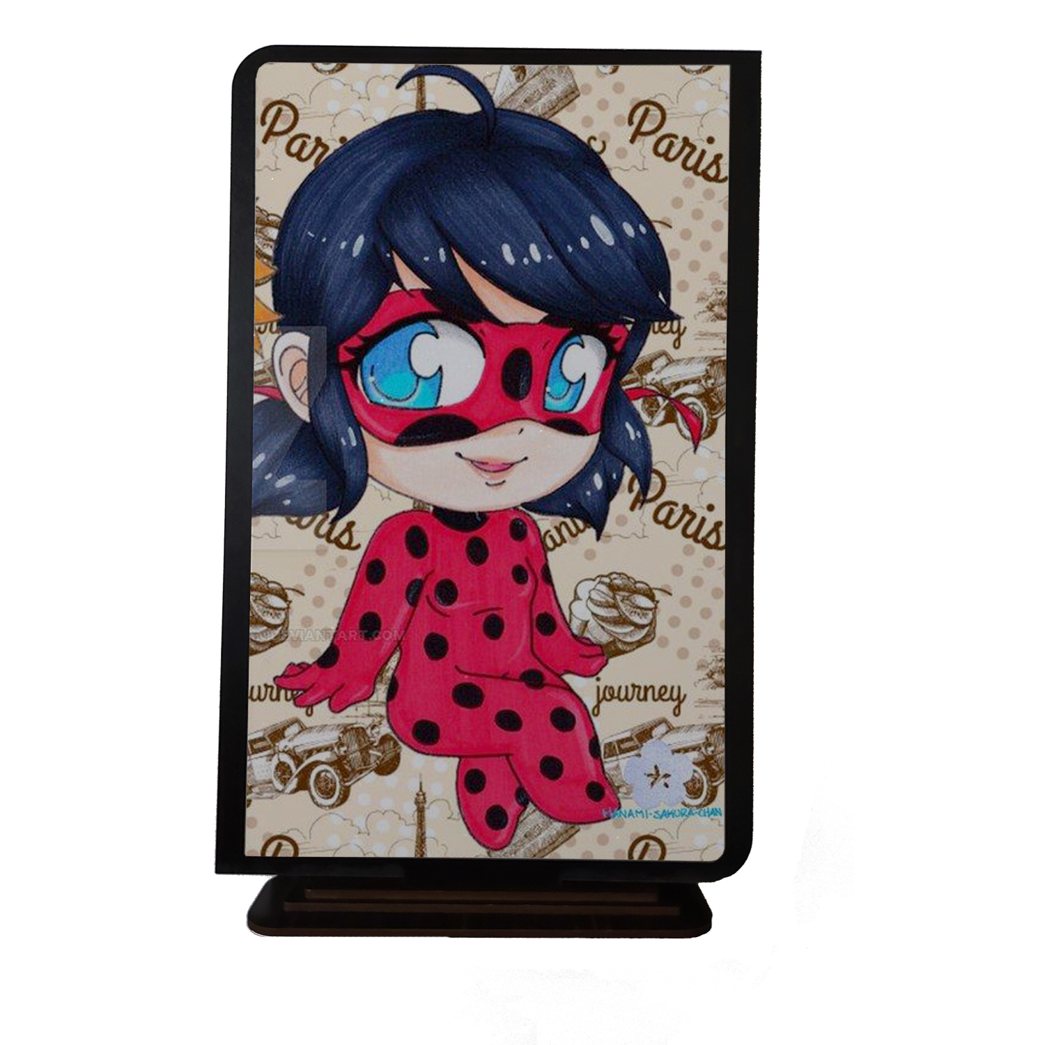 تابلو شاسی رومیزی مدل دختر کفشدوزکی کد nk23