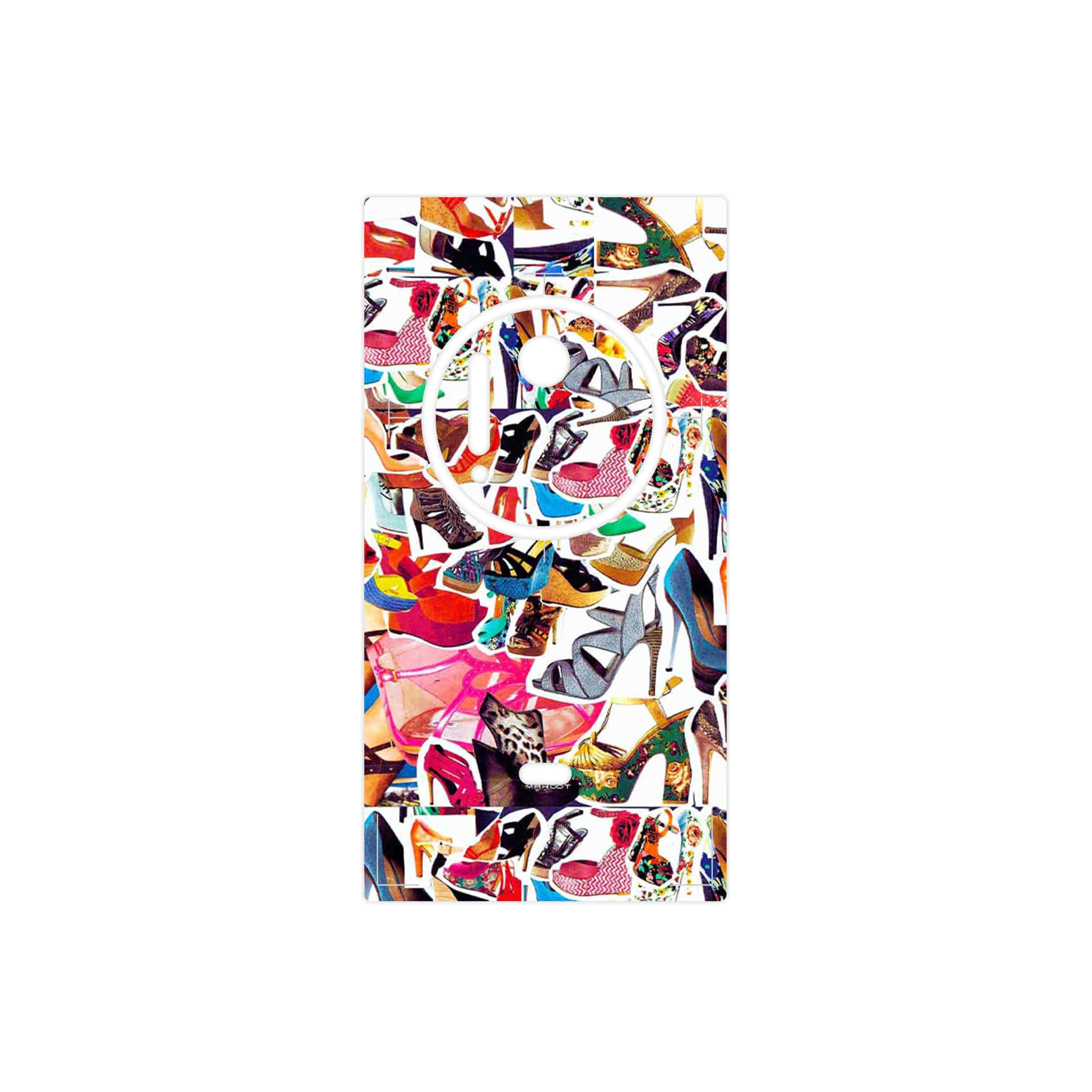 برچسب پوششی ماهوت مدل Collage of High heel Shoes مناسب برای گوشی موبایل نوکیا Lumia 1020