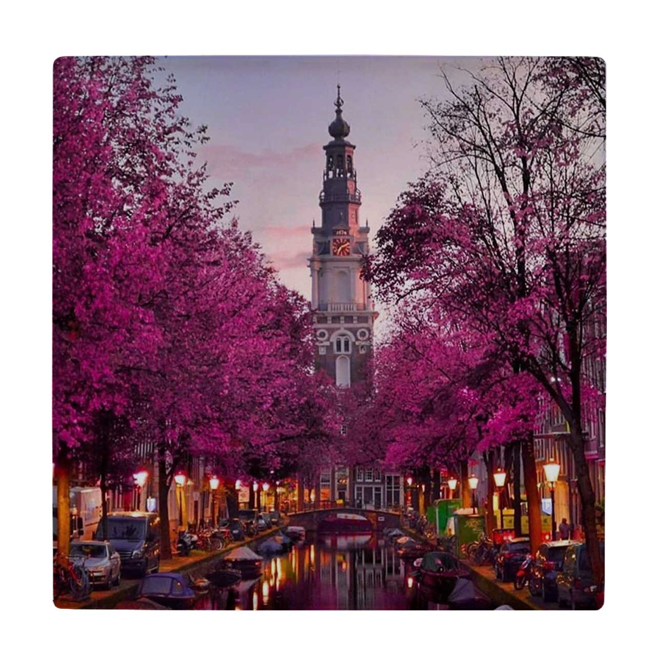 زیر لیوانی طرح منظره اروپایی کد    3540208_1394