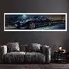 تابلو بکلیت طرح اتومبیل ماشین بی ام دبلیو BMW مدل کشیده W-7838