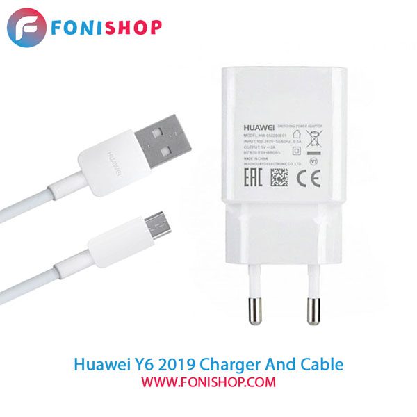 کابل و شارژر اصلی هواوی Huawei Y6 2019