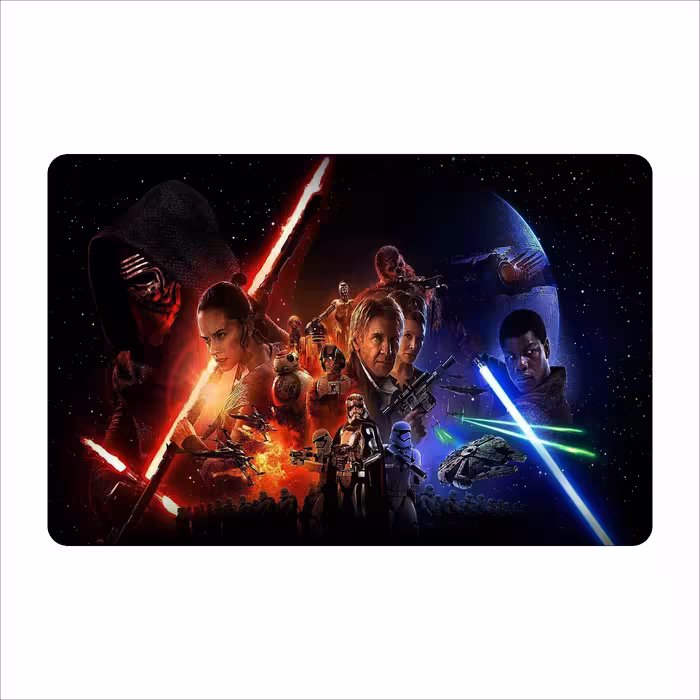 ماوس پد طرح جنگ ستارگان-star wars مدل mpb619