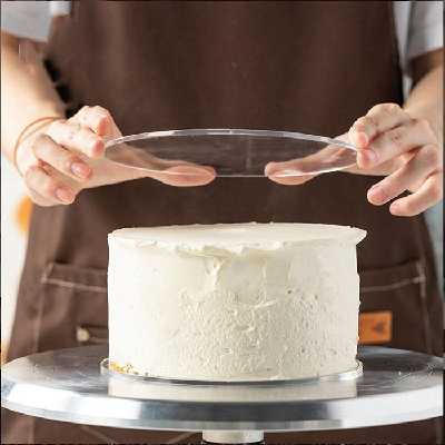 ابزار تزیین کیک به گز مدل  صفحه گاناش خامه کشی کد 23.5 مجموعه 2 عددی