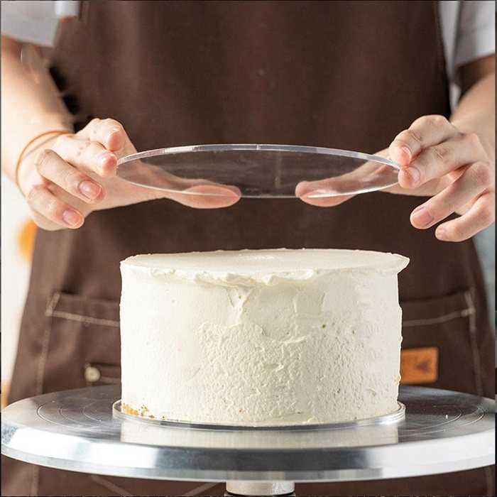 ابزار تزیین کیک به گز مدل  صفحه گاناش خامه کشی کد 23.5 مجموعه 2 عددی