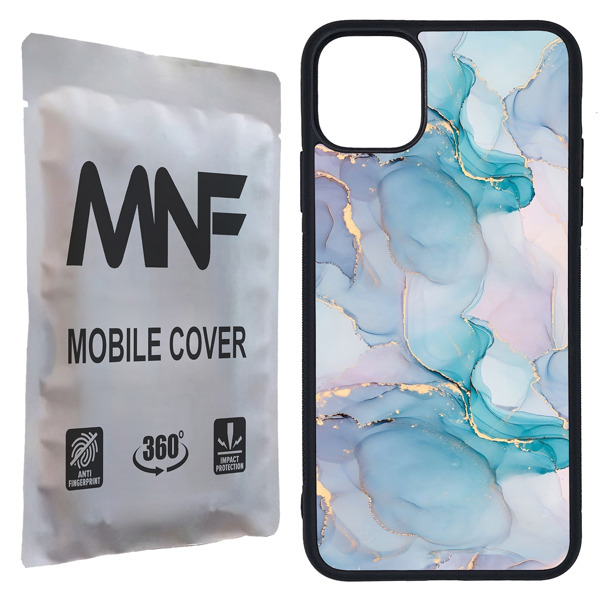 کاور ام ان اف طرح سنگ مرمر کد P-009 مناسب برای گوشی موبایل اپل iPhone 11 Pro Max