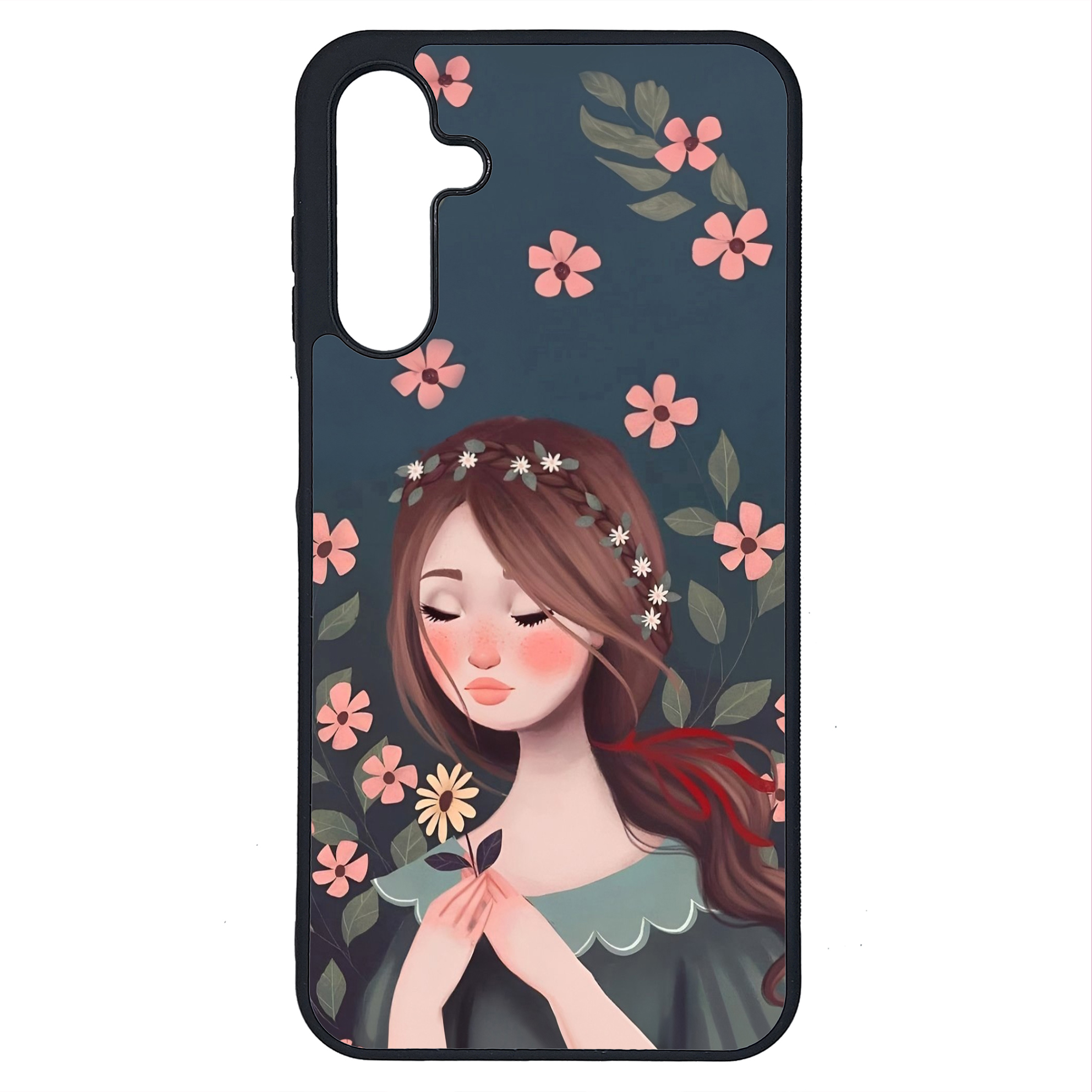 کاور طرح دختر کد G-213 مناسب برای گوشی موبایل سامسونگ Galaxy A15 4G / A15 5G | دیجی قاب دونی