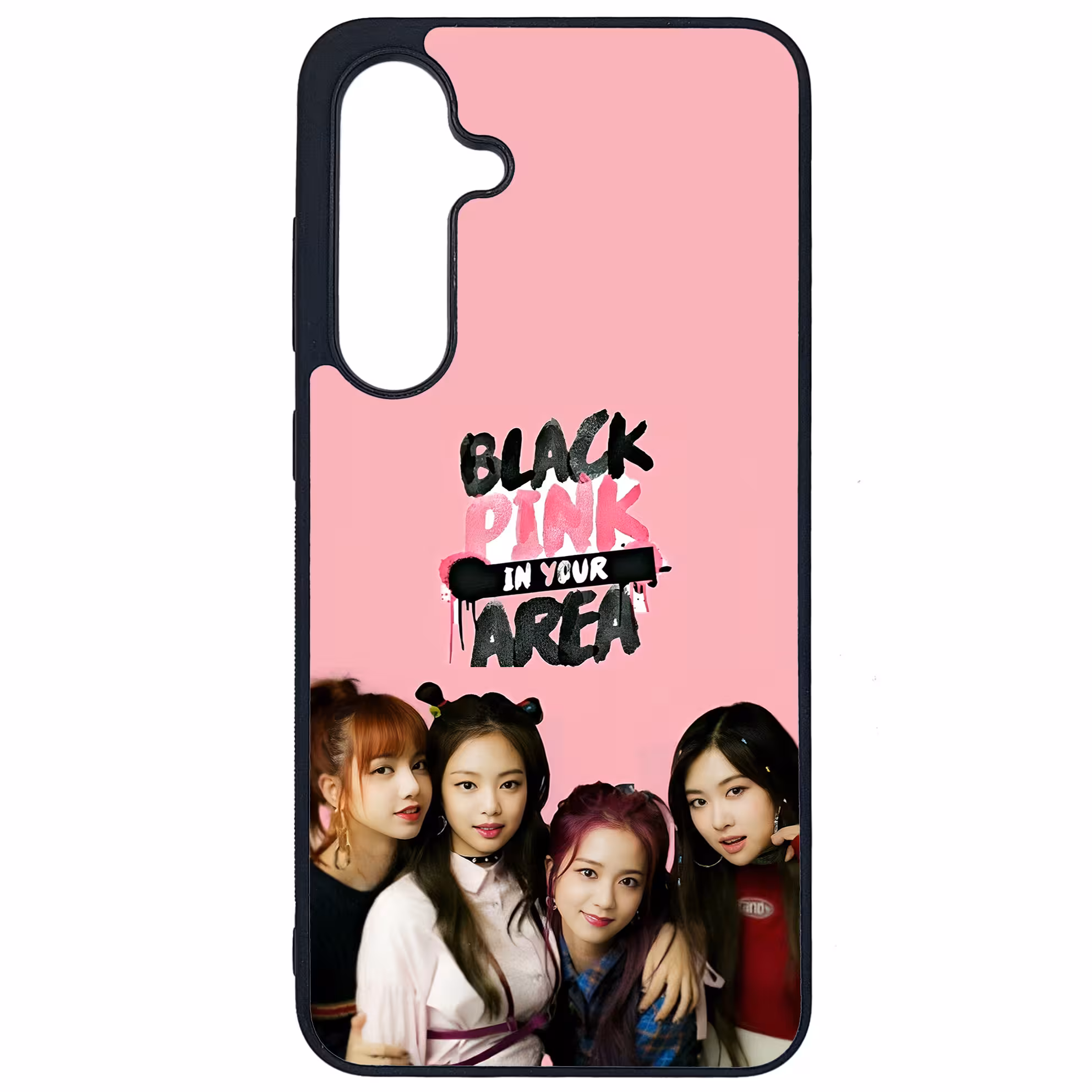 کاور طرح بلک پینک BLACK PINK کد G-096 مناسب برای گوشی موبایل سامسونگ Galaxy S24 FE | دیجی قاب دونی