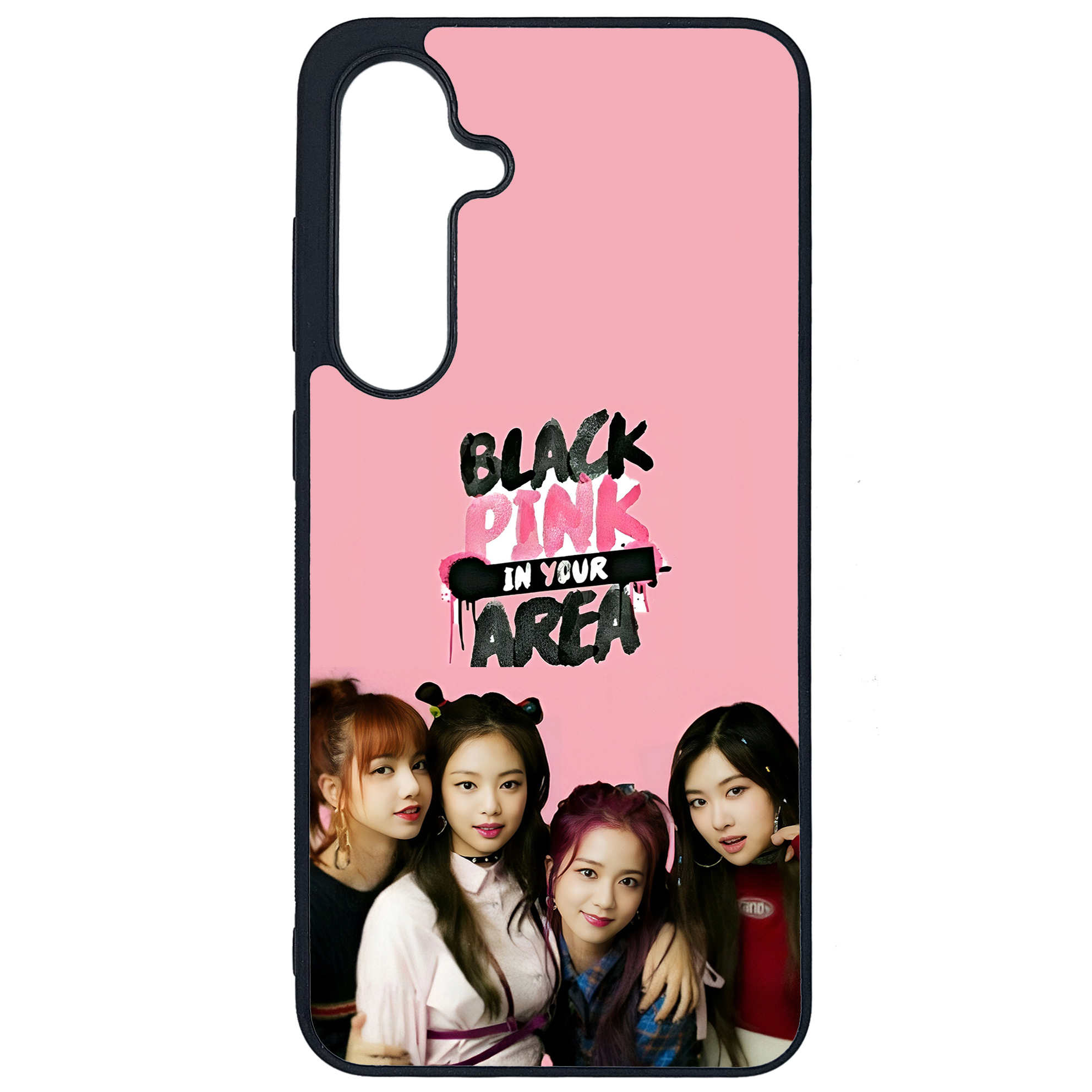 کاور طرح بلک پینک BLACK PINK کد G-096 مناسب برای گوشی موبایل سامسونگ Galaxy S24 FE | دیجی قاب دونی