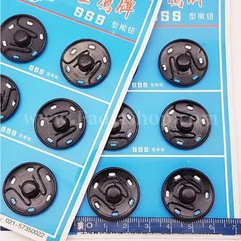 دکمه فشاری فلزی 25 مشکی 7