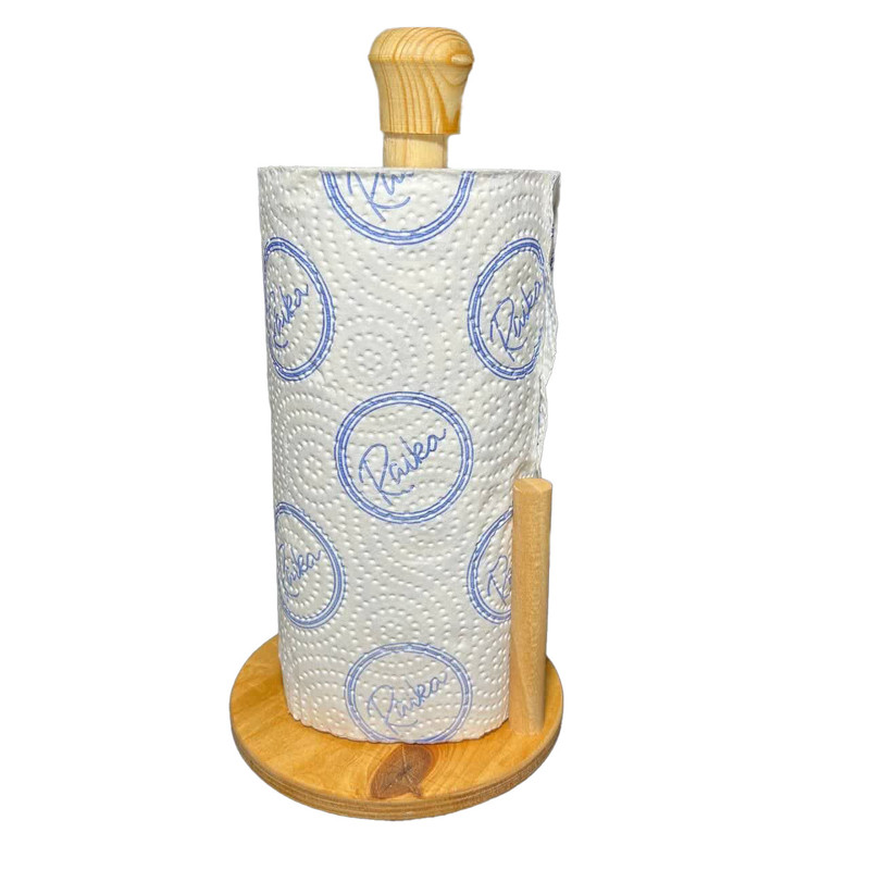 پایه رول دستمال کاغذی رایکا کد4022 به همراه دستمال کاغذی | کالا مکس