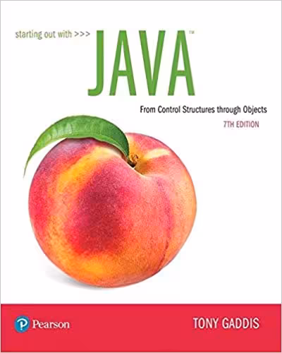 خرید و دانلود نسخه کامل کتاب Starting Out with Java: From Control Structures through Objects (7th Edition)