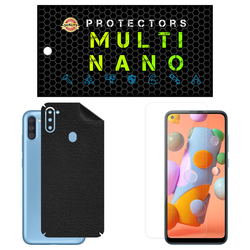 محافظ صفحه نمایش مولتی نانو مدل X-SFL مناسب برای گوشی موبایل سامسونگ Galaxy A11 به همراه برچسب پوششی | کالا برتری