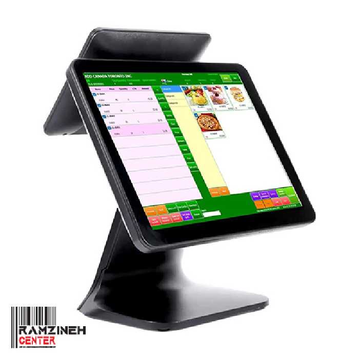 صندوق فروشگاهی SAMA POS Removable SSD Core i5 / gen8 با نمایشگر دوم