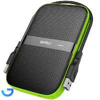 جزئیات ، قیمت و خرید هارد 2 ترابایت اکسترنال سیلیکون پاور مدل Armor A60 | فروشگاه آریا